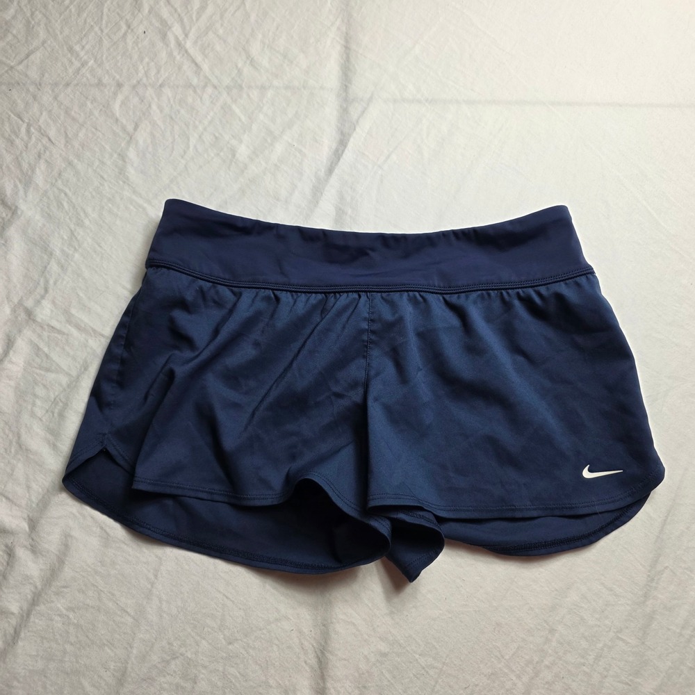 Nike Women's Core Swim Boardshort blue medium brief liner